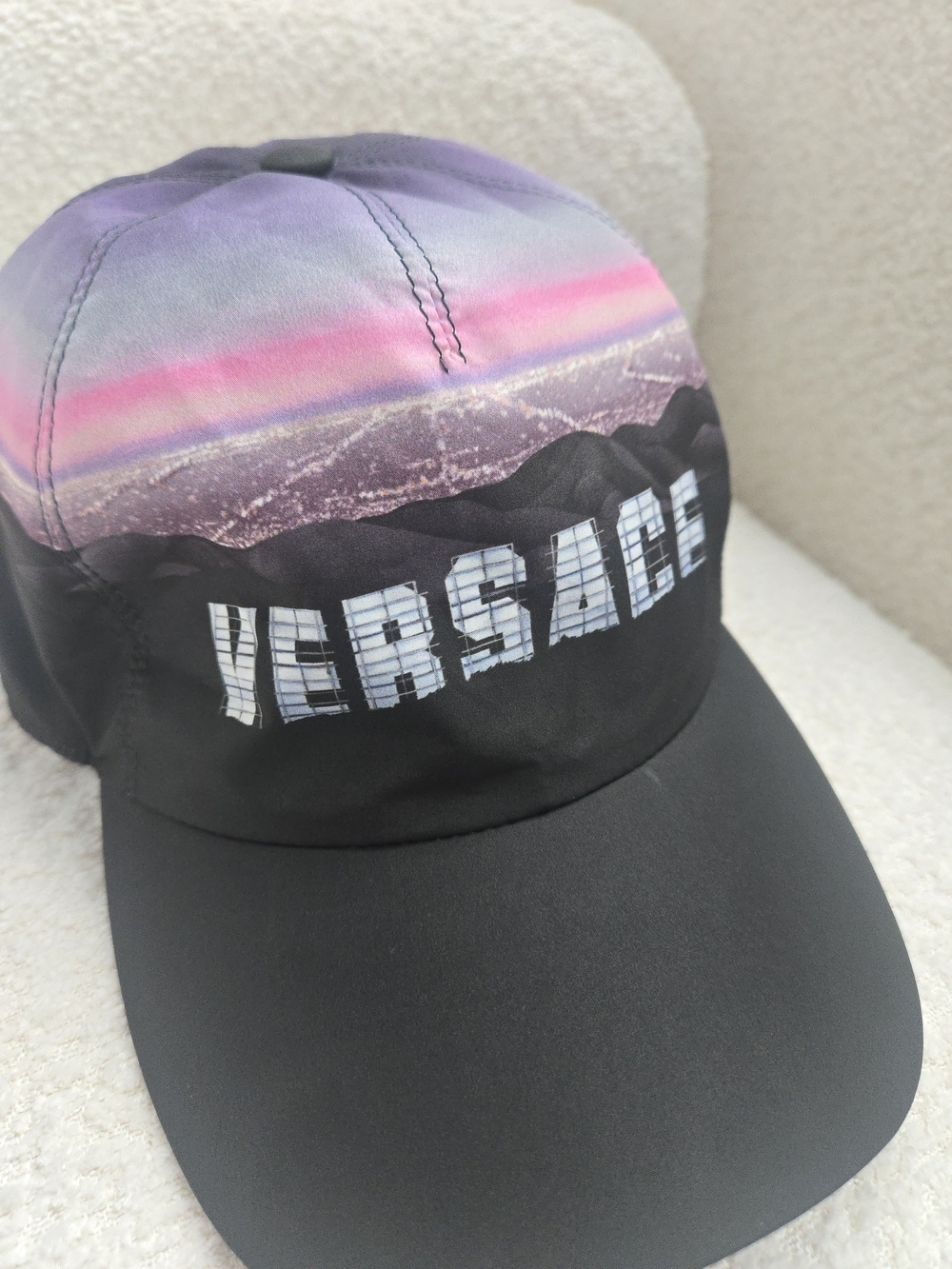 VERSACE EUC Multicolor Nylon Baseball Cap – Size 58 - Picture 7 of 14